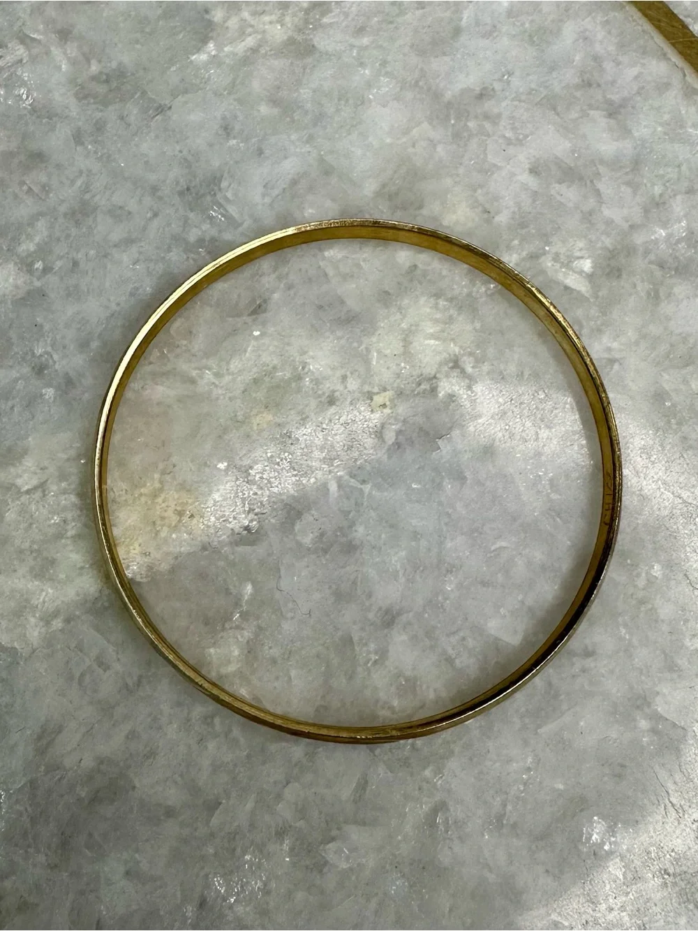 Solid 14k gold children’s bangle